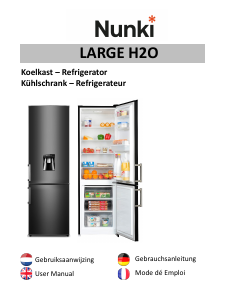 Bedienungsanleitung Nunki LARGE H2O Kühl-gefrierkombination