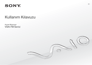 Kullanım kılavuzu Sony Vaio VGN-FW56J Dizüstü bilgisayar