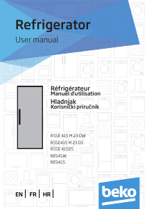Manual BEKO RSSE 415 M23 DS Refrigerator