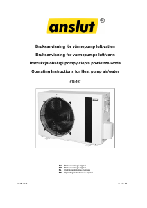 Manual Anslut 416-107 Air Conditioner