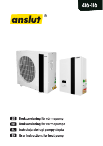 Manual Anslut 416-116 Air Conditioner