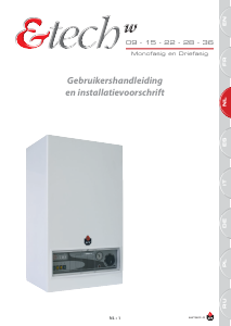 Handleiding ACV E-tech W 09 CV-ketel