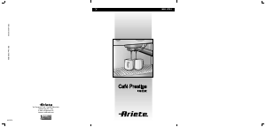 Manual Ariete 1376/1 Café Prestige Espresso Machine