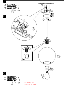 Manual Eglo 901918 Lampă