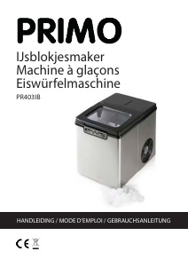 Mode d’emploi Primo PR403IB Machine à glaçons