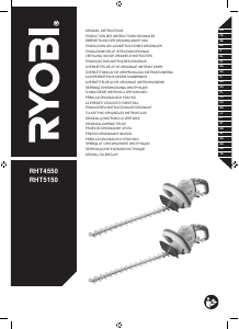 Käyttöohje Ryobi RHT4550 Pensasleikkuri