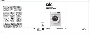 Manual OK OWM 7124 A INV Washing Machine