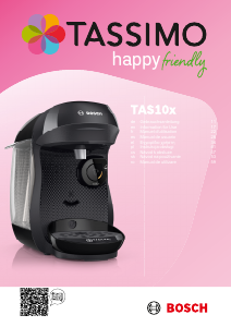 Bedienungsanleitung Bosch TAS109E Tassimo Happy Friendly Kaffeemaschine