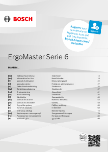 Посібник Bosch MSM6M831 ErgoMaster Serie 6 Ручний блендер