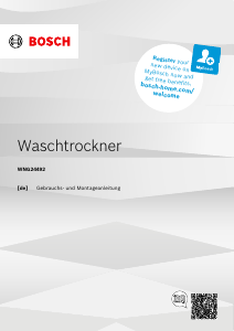 Bedienungsanleitung Bosch WNG24492 Waschtrockner