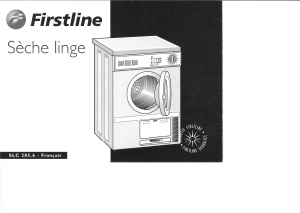 Mode d’emploi Firstline SLC285.6 Sèche-linge
