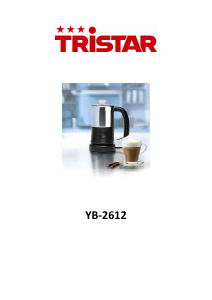 Manual Tristar YB-2612 Batedor de leite