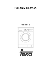 Kullanım kılavuzu Teka TKD 1208 S Çamaşır makinesi