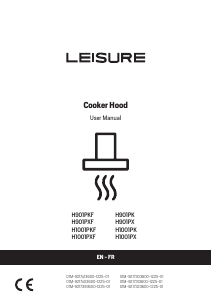 Manual Leisure H 1001 PK Cooker Hood
