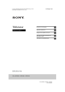 Mode d’emploi Sony Bravia KDL-32R300B Téléviseur LCD