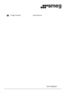 Bruksanvisning Smeg C9174DN2D1 Kyl-frys