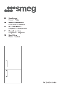 Bruksanvisning Smeg FC84EN4HM1 Kyl-frys