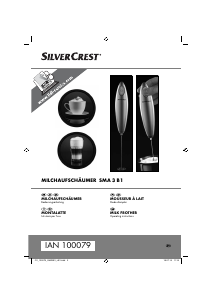 Manuale SilverCrest SMA 3 B1 Montalatte