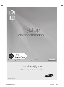 Bruksanvisning Samsung RR82FFSW Kylskåp