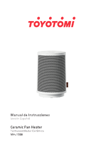 Manual de uso Toyotomi MH-1500 Calefactor