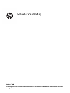 Handleiding HP 17-cp3017nb Laptop