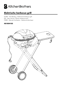 Manual KitchenBrothers KB1004102 Barbecue