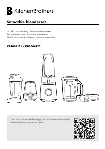 Bruksanvisning KitchenBrothers KB1004121 Blender