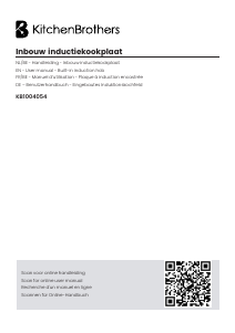 Mode d’emploi KitchenBrothers KB1004054 Table de cuisson