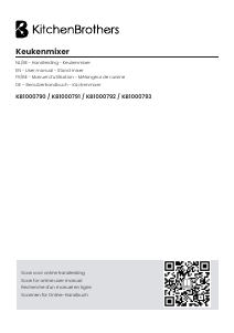 Bruksanvisning KitchenBrothers KB1000790 Köksmaskin