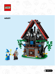 Bedienungsanleitung Lego set 40601 Castle Majistos Zauberwerkstatt