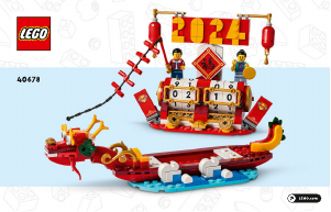 Brugsanvisning Lego set 40678 Holiday & Events Kinesisk kalender​