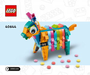 Brugsanvisning Lego set 40644 Holiday & Events Pinata