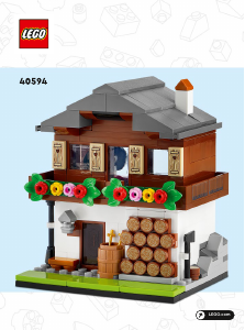 Manuál Lego set 40594 Promotional Domy světa 3