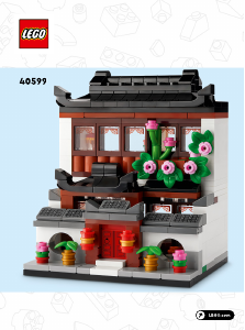 Manual Lego set 40599 Promotional Houses of the world 4