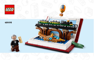 Návod Lego set 40690 Promotional Pocta knihám Julesa Verna