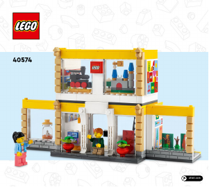 Manual Lego set 40574 Promotional Magazinul LEGO
