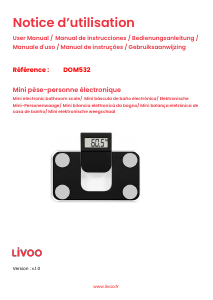 Bruksanvisning Livoo DOM532C Våg