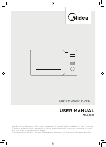 Manual Midea MAC23XF Cuptor cu microunde