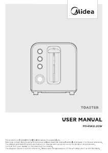 Manuale Midea MT-RW2L20W Tostapane