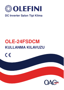 Kullanım kılavuzu Olefini OLE-24FSDCM Klima