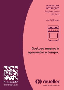 Manual Mueller MFI5BA Fogão