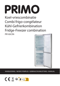 Bedienungsanleitung Primo PR183CIN Kühl-gefrierkombination