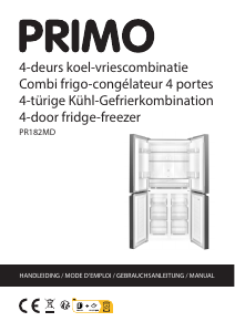 Bedienungsanleitung Primo PR182MD Kühl-gefrierkombination