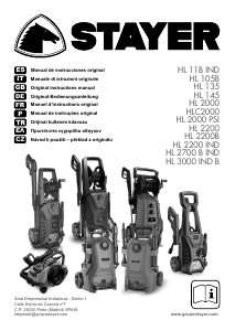 Εγχειρίδιο Stayer HL 2200 B Πλυντήριο πίεσης