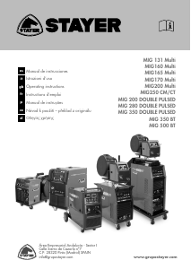Manual de uso Stayer MIG 200 MULTI B Maquina de soldar