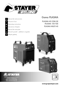 Εγχειρίδιο Stayer PLASMA 100 BT GE Συγκολλητός