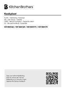 Mode d’emploi KitchenBrothers KB1004174 Table de cuisson