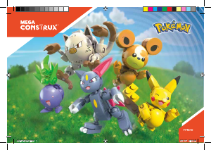 Handleiding Mega Construx set FPM10 Pokemon Multipack