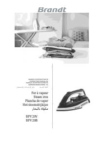 Manual de uso Brandt BFV20B Plancha