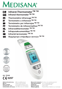 Mode d’emploi Medisana TM 750 Thermomètre
